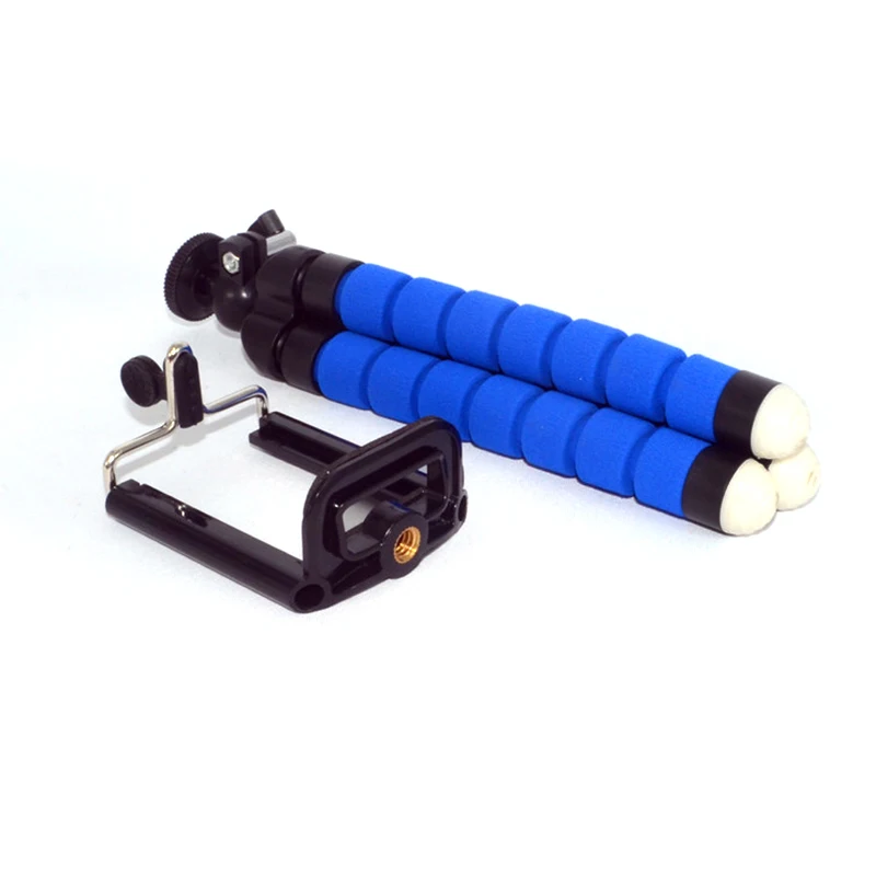 Мини штатив Гибкий губчатый держатель для мобильного телефона камеры гаджеты