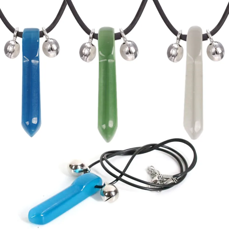 Аниме Наруто Хрустальная подвеска ожерелье Какаси Косплей Аксессуары кунай