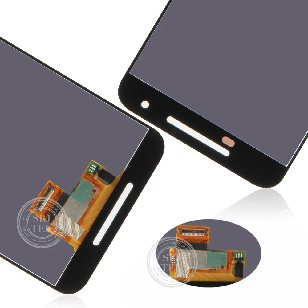 Srjtek экран для LG Google Nexus 5X ЖК дисплей сенсорный дигитайзер Датчик стеклянная рамка