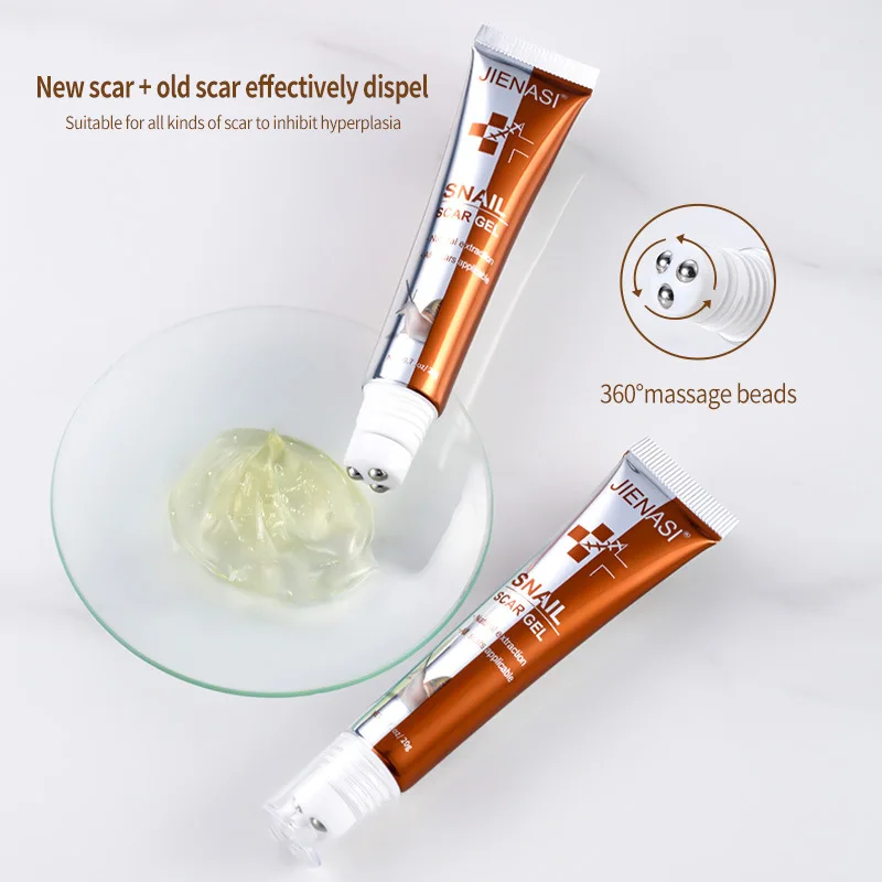 

Repair light lines cream fade scar pigment skin smooth fade postpartum repair cream scar cream snail scar gel Natural extract