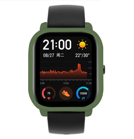 Защитный чехол для Xiaomi Amazfit GTS мягкий спортивный силиконовый защитный бампер Huami