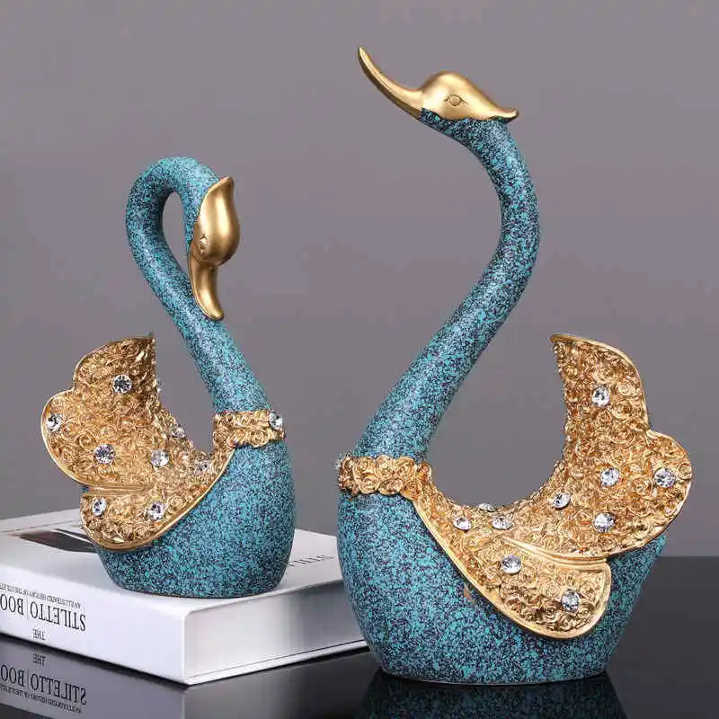 Винтажные Семейные фигурки очаровательные украшения для танцев домашний декор