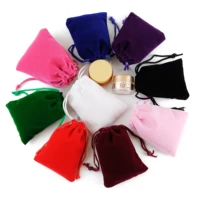 velvet bag 10pcslot drawstrings pouches big size jewelry gift display packing bags flannel sachet fabric bolsa can customized