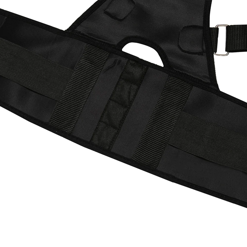 Регулируемый Корректор осанки поддерживающий пояс с открытыми плечами для