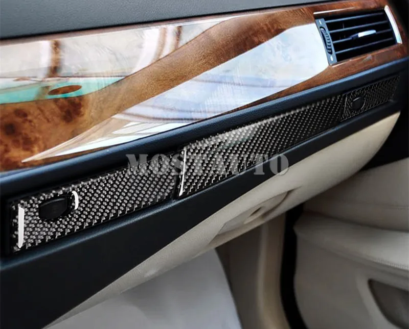 Для BMW 5 серии E60 коробка для перчаток из углеродного волокна и чехол держателя