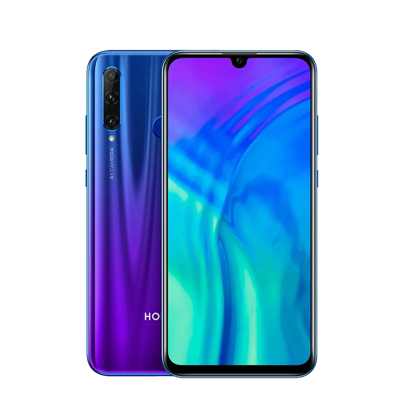 Honor 20 Lite смартфон 6 21 &quotFHD + безрамочный экран Kirin 710 Octa Core 4 Гб Оперативная память 128