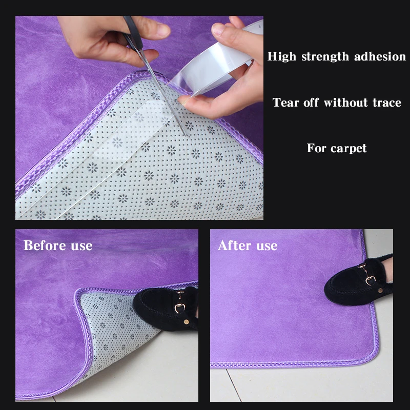 1/3/5 м нано лента Волшебная многофункциональная Двусторонняя прозрачная клейкая