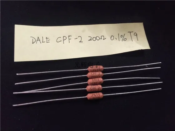 Оригинальный новый 100% CPF-2 2 Вт 200R 0.1% 3 5*10 мм металлическая пленка сопротивление