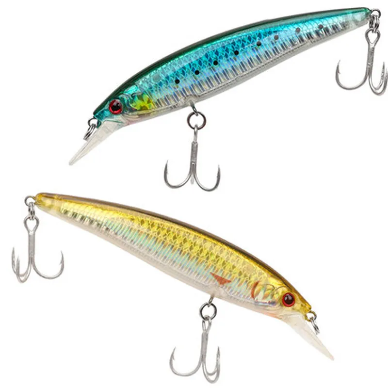 1 шт. 10 см 13 г Topwater воблеры 3D приманка для рыбалки с глазками гольян жесткая 2