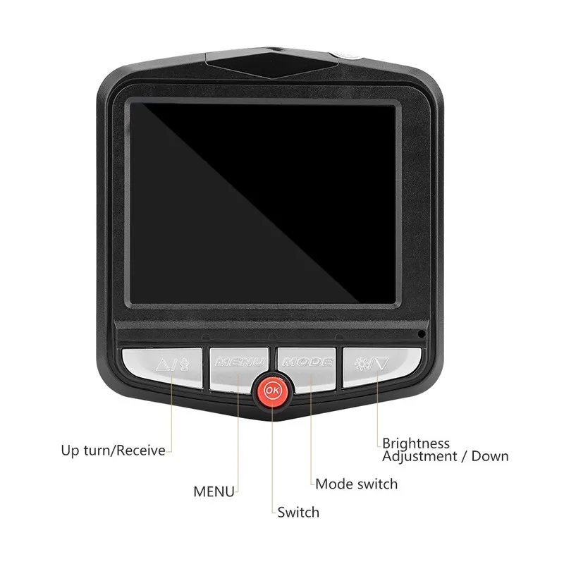 Скрытый видеорегистратор HD 1080P Автомобильный 4 3-дюймовый автомобильный HD-камера