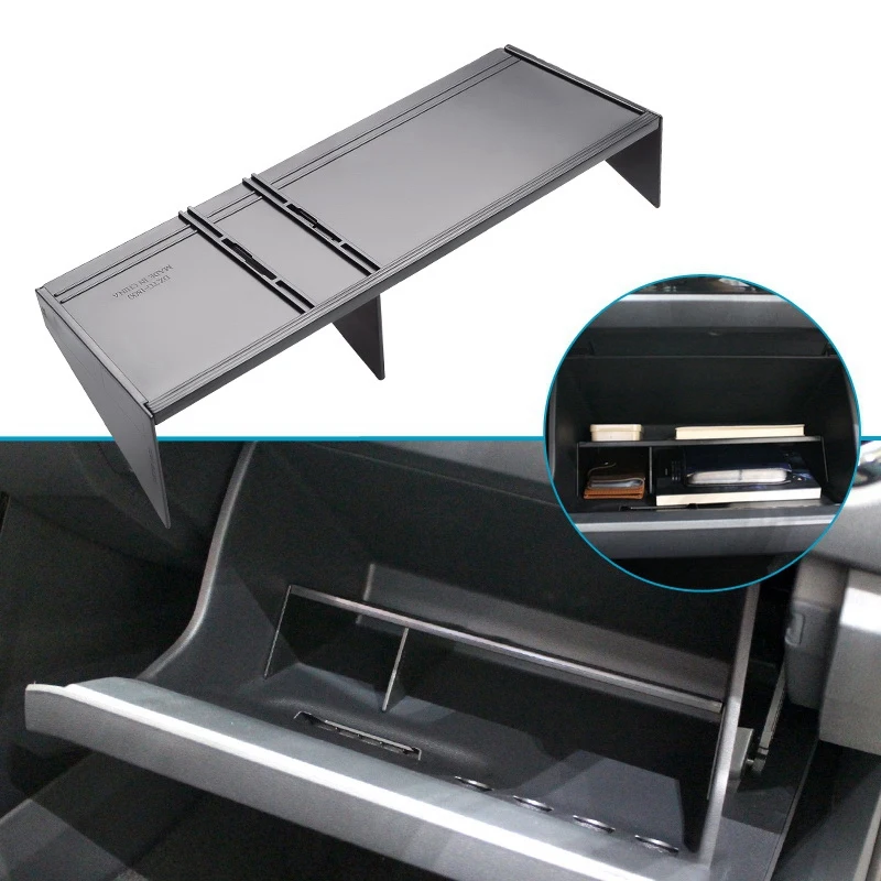 

Подсветки перчаточного ящика Органайзер с карманами; Сортировки перегородка стайлинга автомобилей ящик для хранения консоли центральной ...