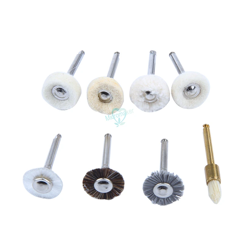 2 35 мм Стоматологическая лабораторная кисть полировочное колесо Полировальные