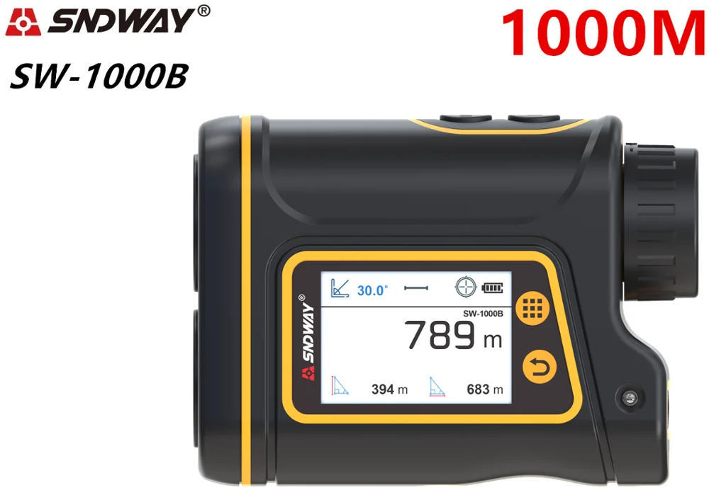 Лазерный дальномер SNDWAY цифровой измеритель расстояния для охоты монокулярный