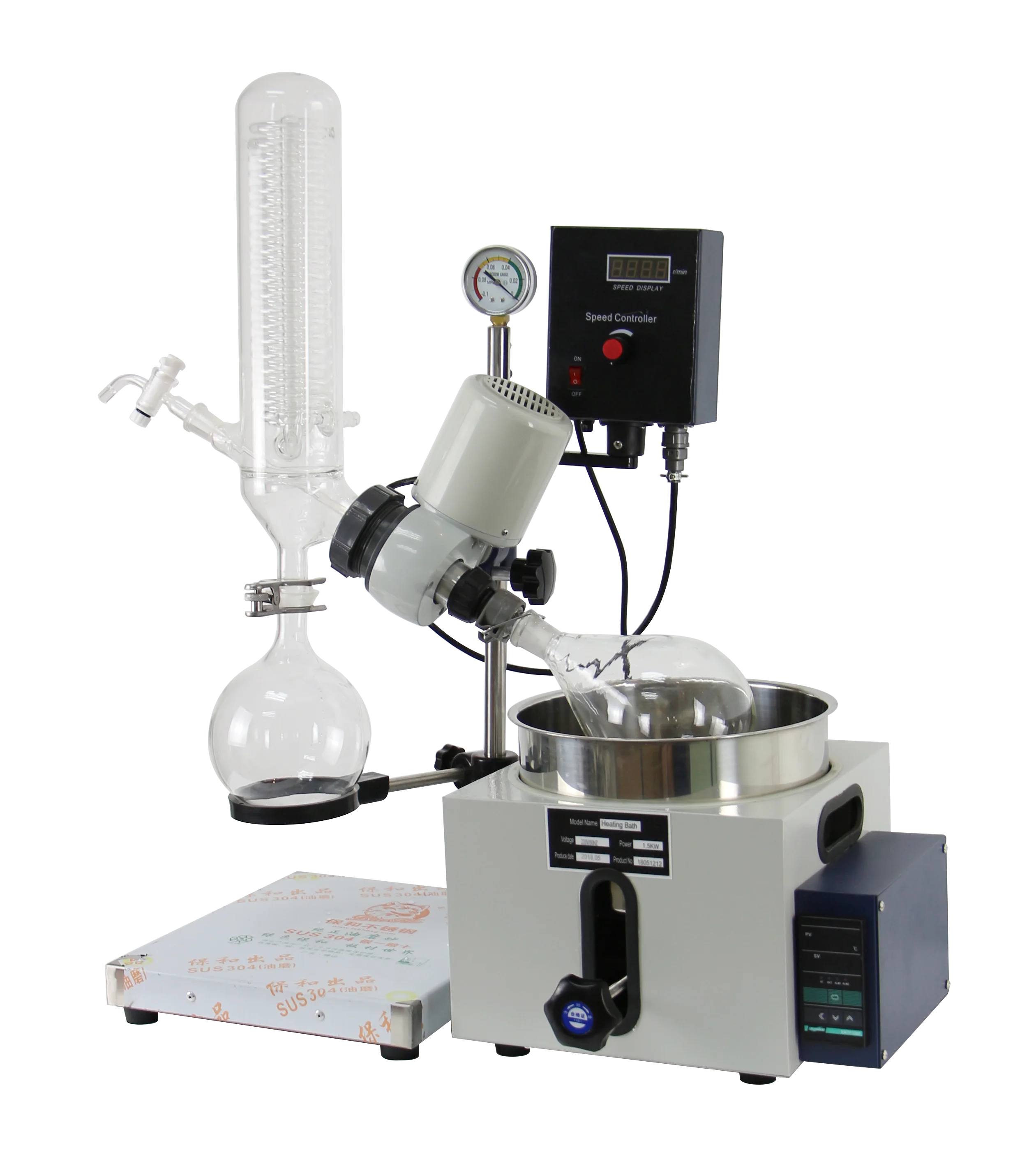 2Л роторный испаритель с водоструйным аспиратором вакуумный насос и циркуляция