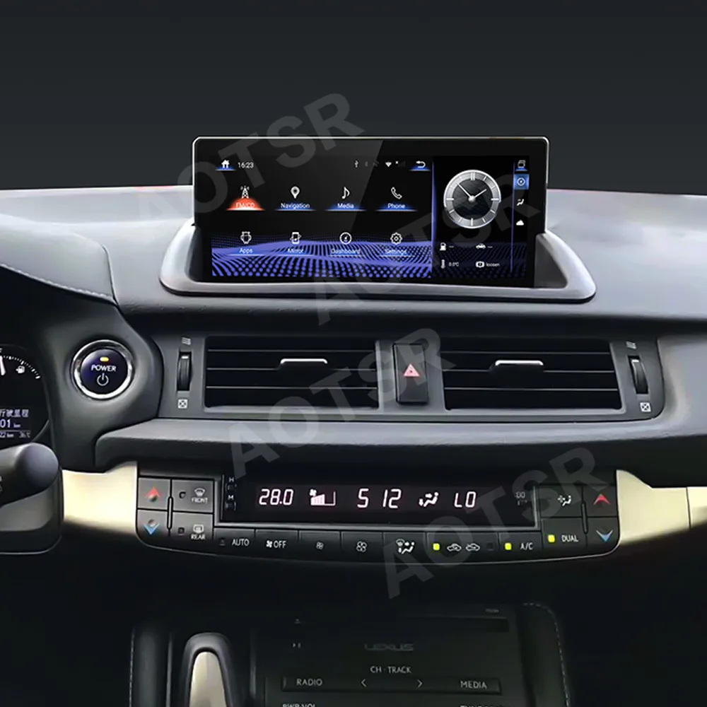 Автомобильный мультимедийный плеер 128G Android для Lexus CT 200h CT200h 2011 2012 2013 2014 2015 2016 2017 2018