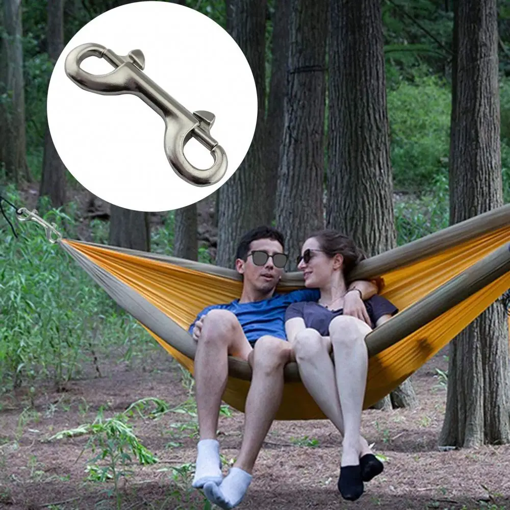 1 шт. двухсторонняя застежка-крючок из нержавеющей стали | Спорт и развлечения