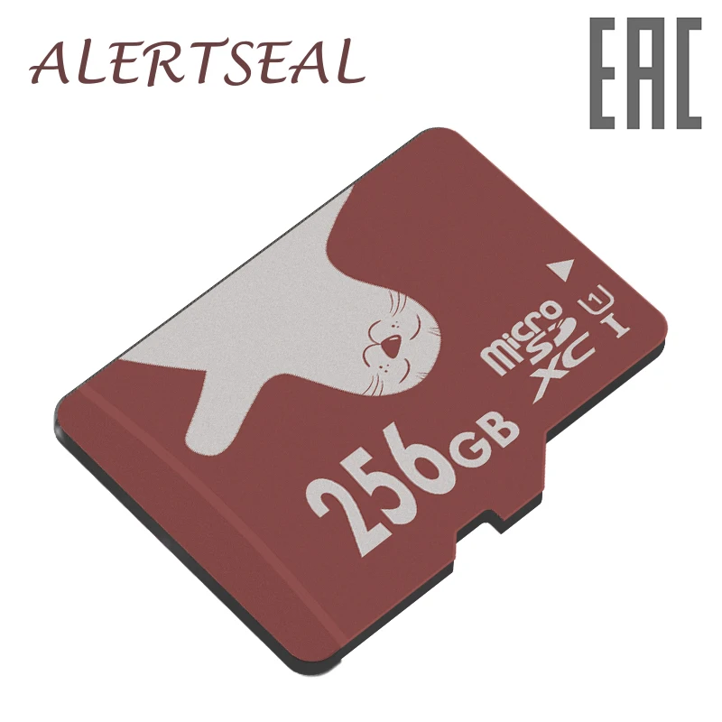 Карта флэш памяти alertseal micro SD 32 Гб класс 10/U1 TF 64 ГБ для
