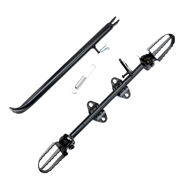 

Подставка для питбайка, боковое Крепление для ног, подставка для всех мотоциклов honda c90, двигатель 110cc 125cc 140cc