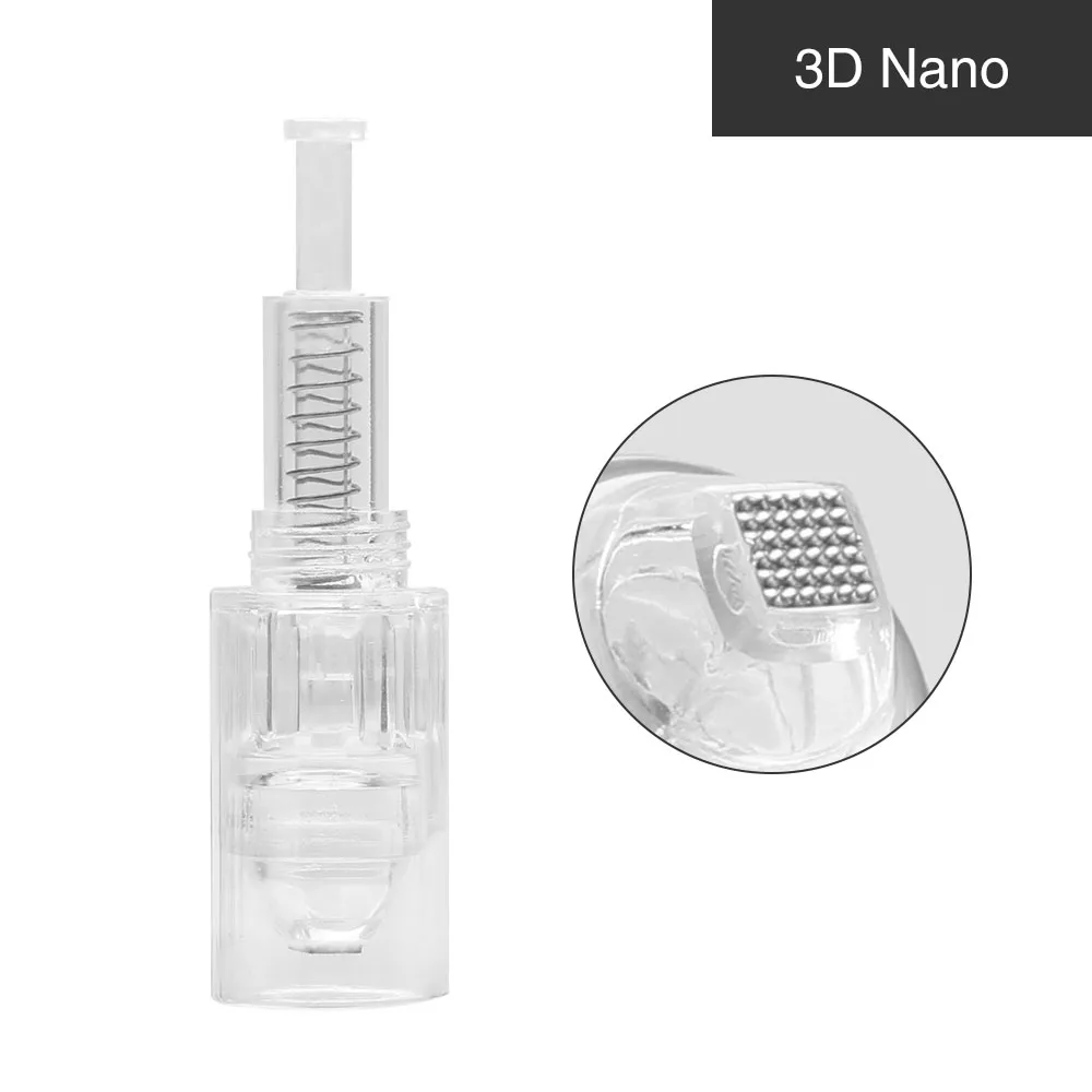Nano 3D 10 шт. винт BB крем иглы картридж замена 9 pin/12 pin/36 pin/nano микроиглы для Dr. Pen микро авто татуировки - Габаритные размеры: Nano 3D
