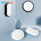 Современная светодиодная уличная настенная лампа с датчиком движения, водонепроницаемый потолочный бра для ванной, сада, крыльца, декоративное настенное освещение, 1620 Вт