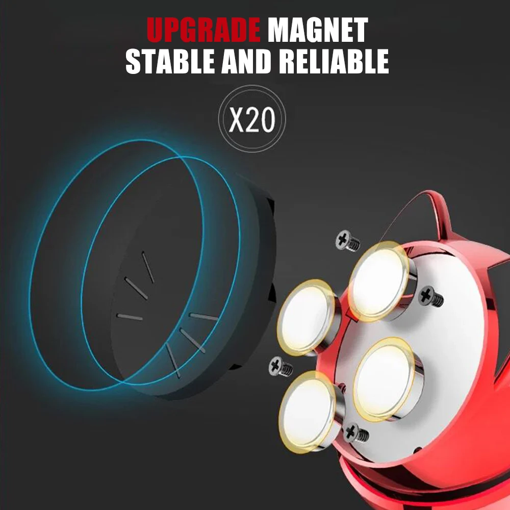 Universal Cute Kitten Magnetic Car Phone Holder For iPhone 12 Pro Max Huawei Xiaomi Redmi Samsung LG Phone Holder Stand In Car