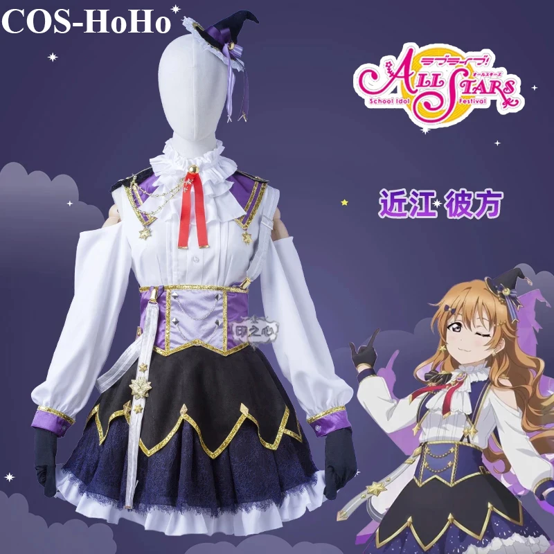 

COS-HoHo Anime LoveLive! Konoe Kanata Just Believe All Stars School Idol Festival SJ Lovely Uniform Cosplay Costume Women Suit