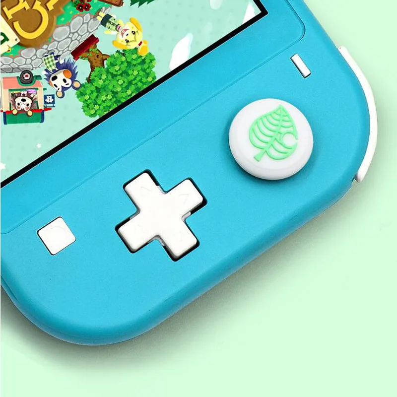 Cute Bear Leaf Thumb Stick Grip Caps for Nintendo Switch & Switch Lite Joy-Con Controllers – Joystick Protective Covers image 6