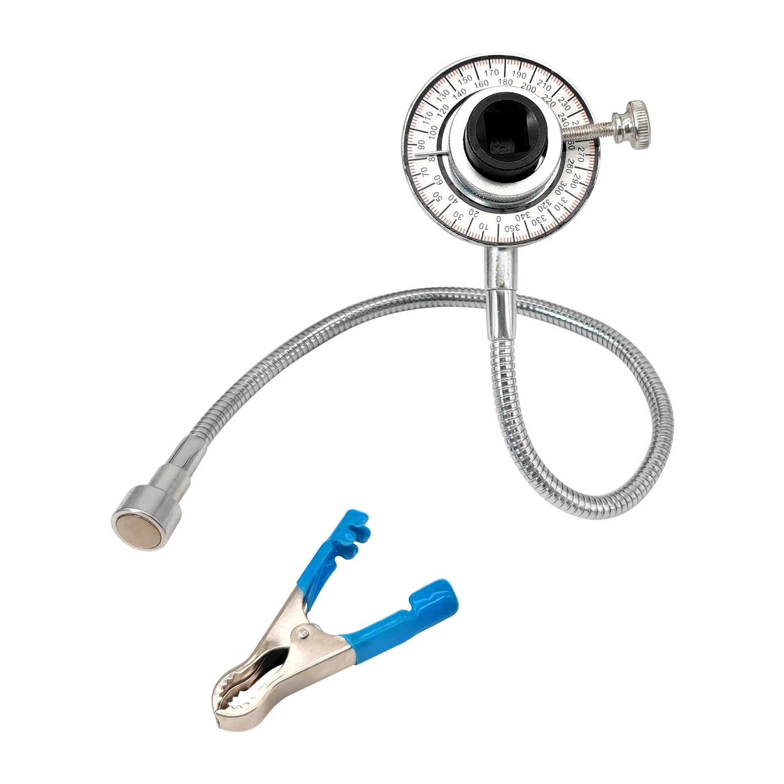 

2 в 1 с гибким креплением кронштейн циферблат Портативный прибор измерение инструмент прочный легкий Применение крутящий момент угломерный...