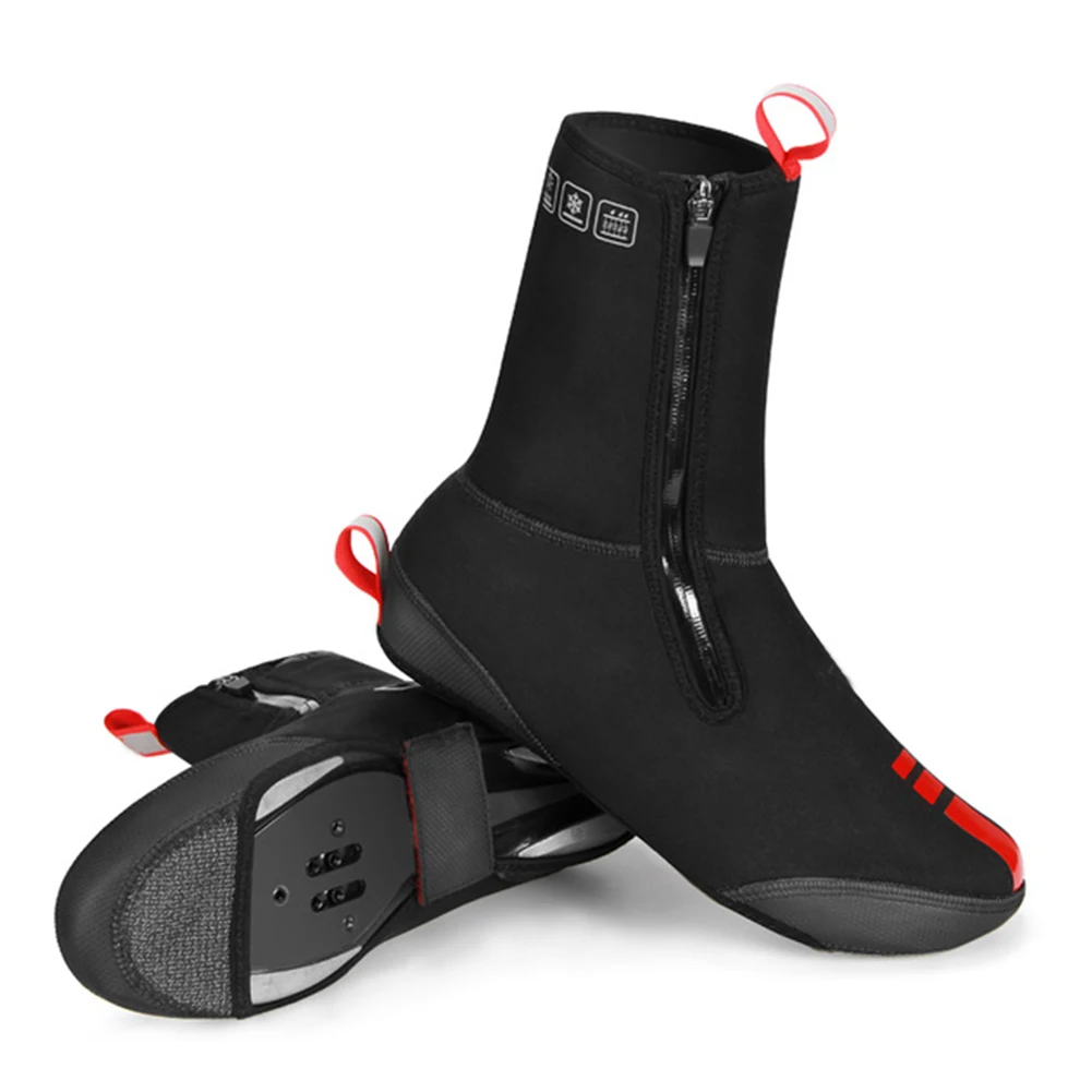 

1 Pair Cycling Shoe Covers Waterproof Windproof Warm Man Woman Overshoes Road Bicycle Bike MTB Winter Shoe Cover Protector