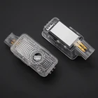 Автомобильная дверь, светодиодный логотип, проектор, призрак, тени, огни, приветственная лампа для Acura MDX ZDX RLX TLX TL, функция логотипа фары, аксессуары для автомобиля