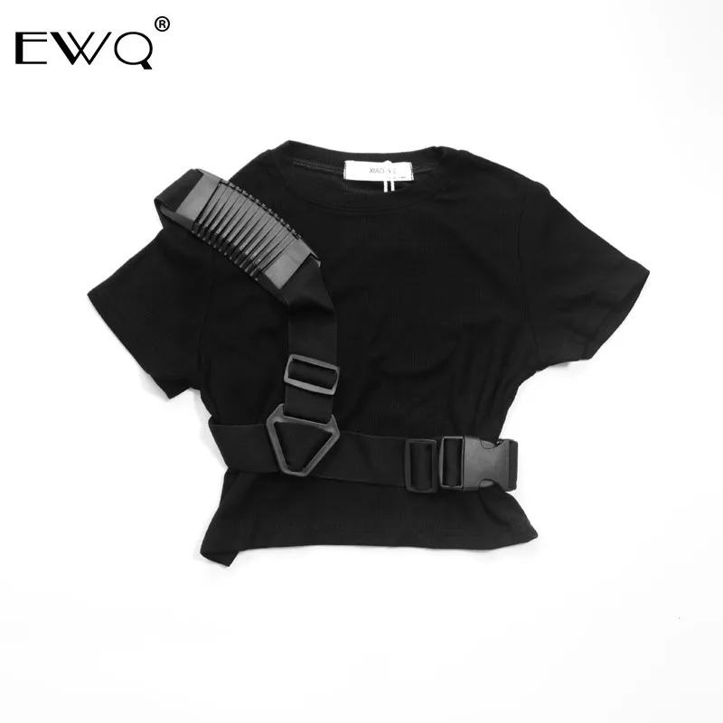 EWQ/Новинка 2020 футболка для мужчин и женщин весна-лето хип-Хоуп топы с лямками