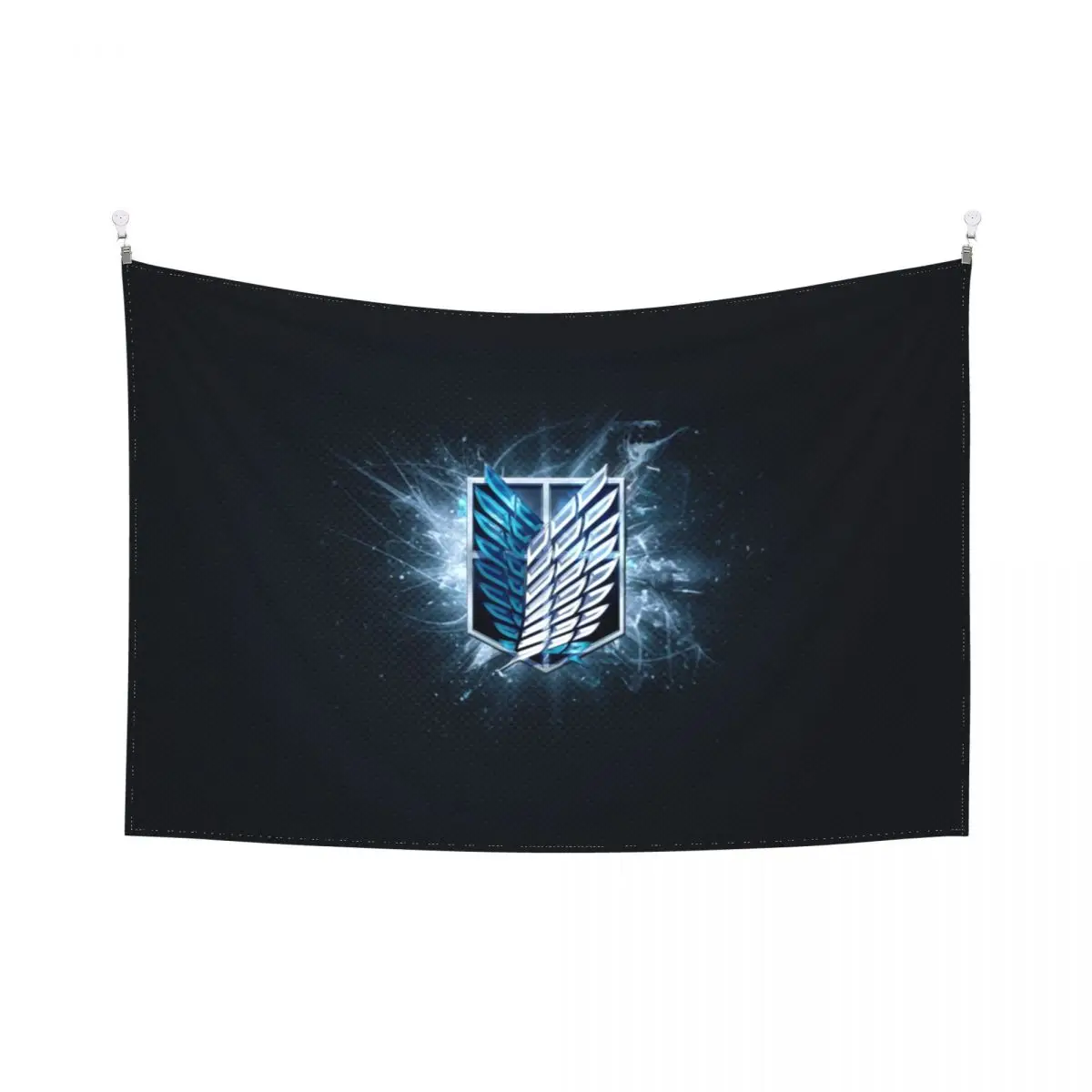 

Гобелен с анимацией атака на титанов, подходит для украшения гостиной/спальни, 60x40 дюймов