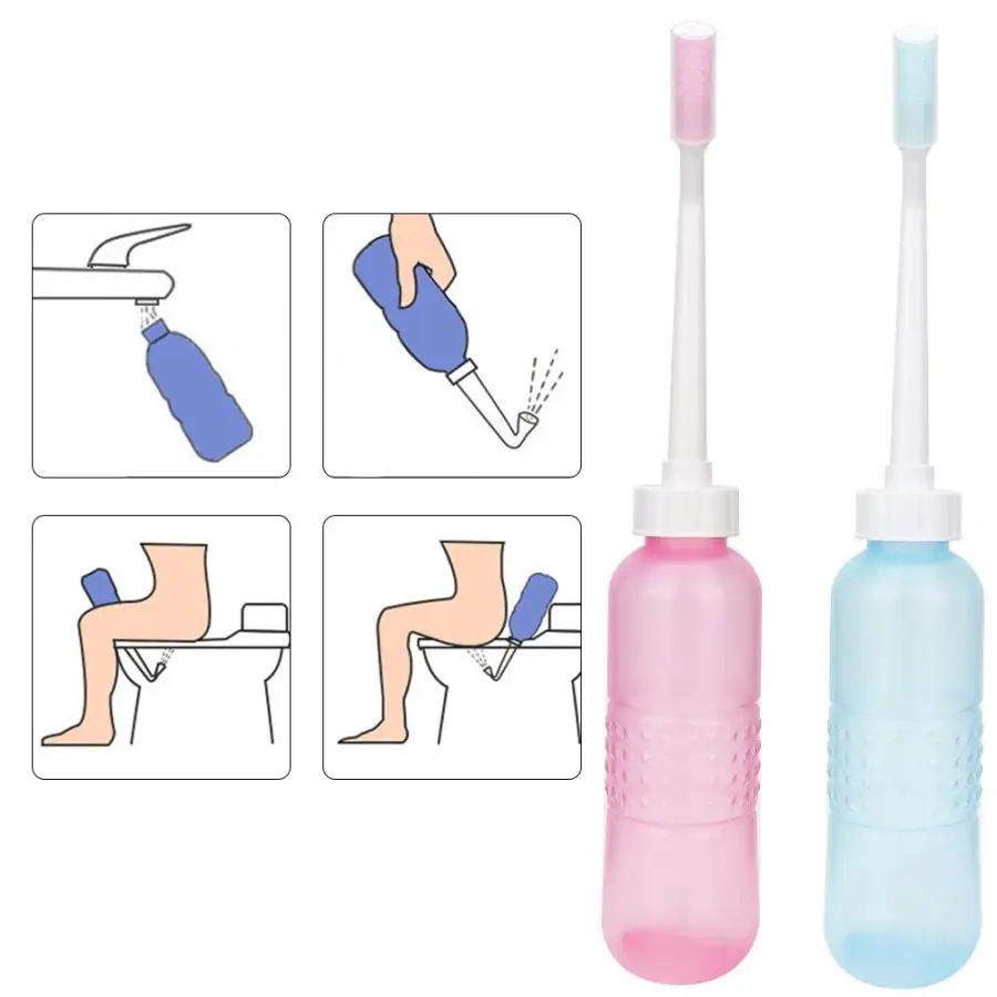 Обновление Портативный разбрызгиватель биде герметичные анальный ручной Душ