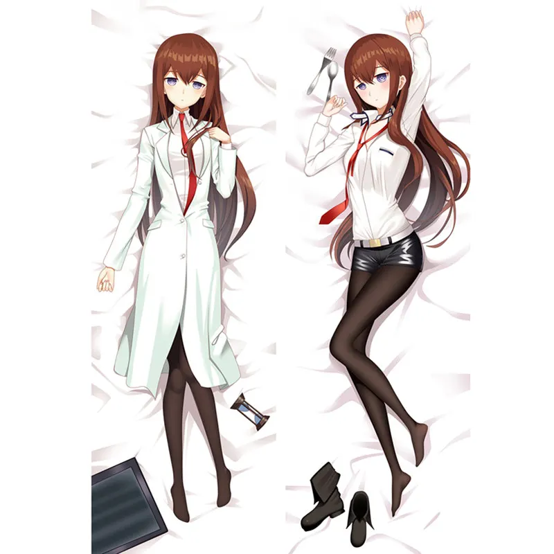 2WAY ; аниме «steins Gate, накидка для подушки, дело Dakimakura сексуальная девушка 3D двухсторонняя постельное белье облегающие наволочки для подушек по индивидуальному заказу SG01A - Цвет: 2WAY