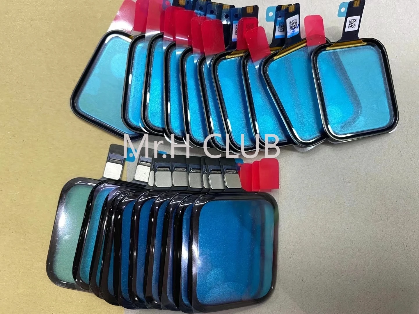 50 шт. сенсорный экран для Apple iWatch серии 1/2/3/4/5 40 мм 42 ЖК внешняя стеклянная линза 38