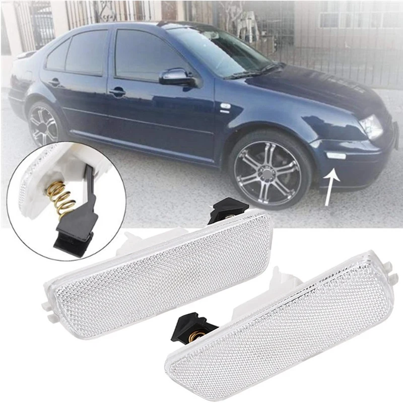 Автомобильный бампер боковой габаритный светильник отражатель для-VW MK4 Golf 4 1998-2004