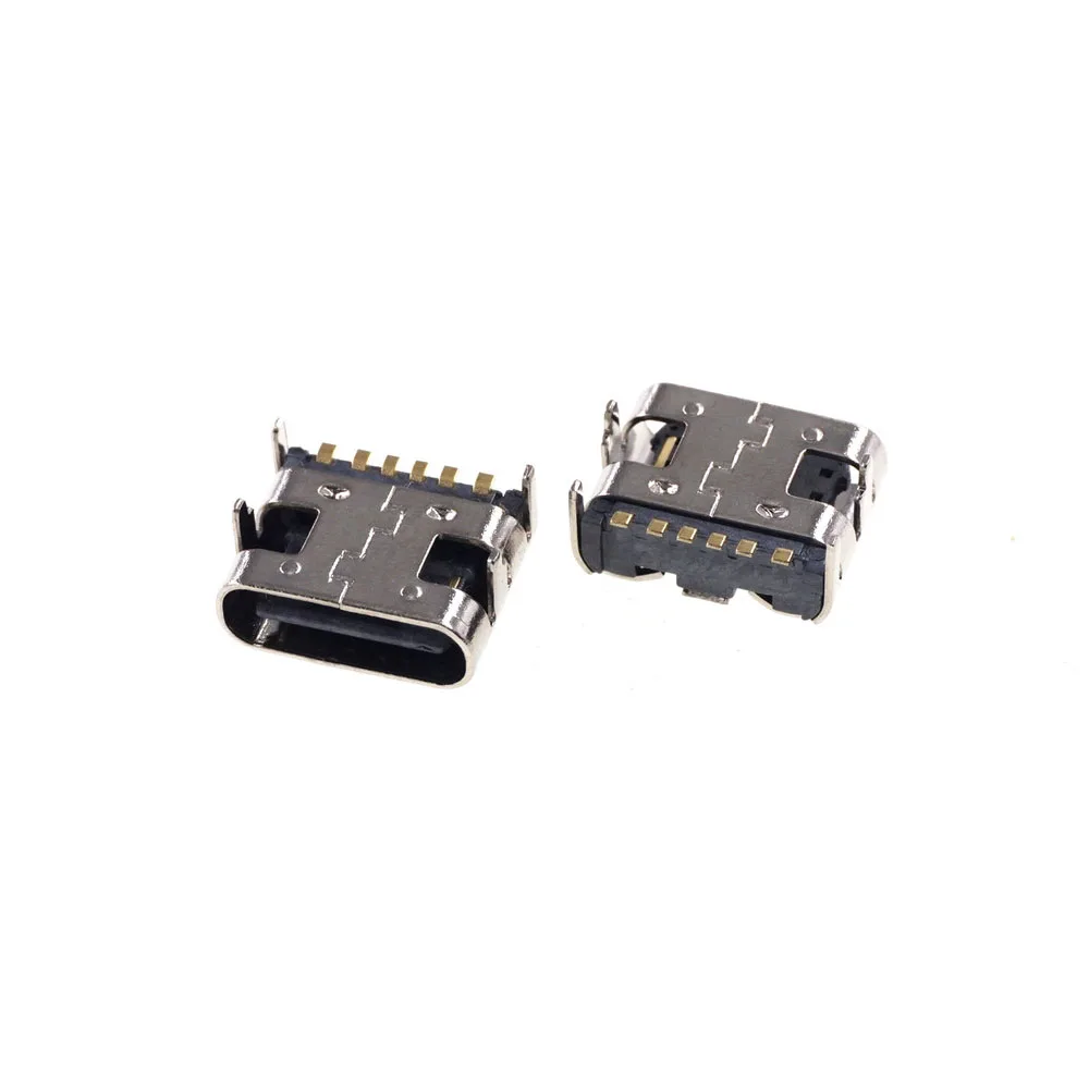 500 шт. столовый сервиз из ленты USB 3 1 Тип C разъем 6 pins сосуд Мощность заряда 3A 30V
