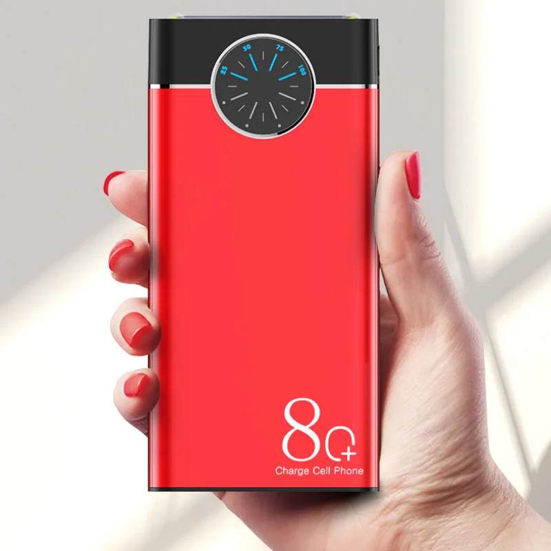 

Power Bank Portable Charger Large Capacity 2USB LED Lamp External Battery portable charger powerbank charger power bank