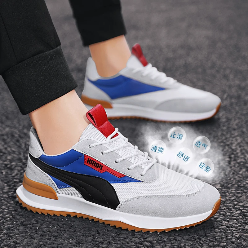 Cheap Golf Training Sneakers for Men Breathable Mesh Shoes Athletics Sport Sneaker Male Gym Walking Classic | Спорт и развлечения