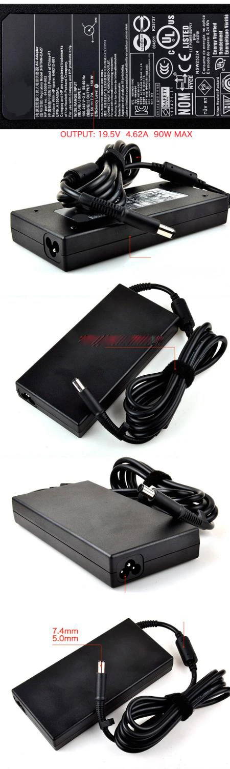 

Original 19.5V 7.7A 150W Ac adapter laptop charger For HP 645509-002 646212-001 HSTNN-CA27 PA-1151-03 HSTNN-HA09 8560W 8760W