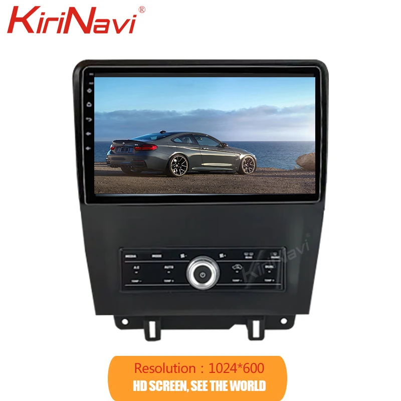 Автомагнитола KiriNavi 10 1 дюйма на Android 0 для Ford Mustang Автомобильный мультимедийный