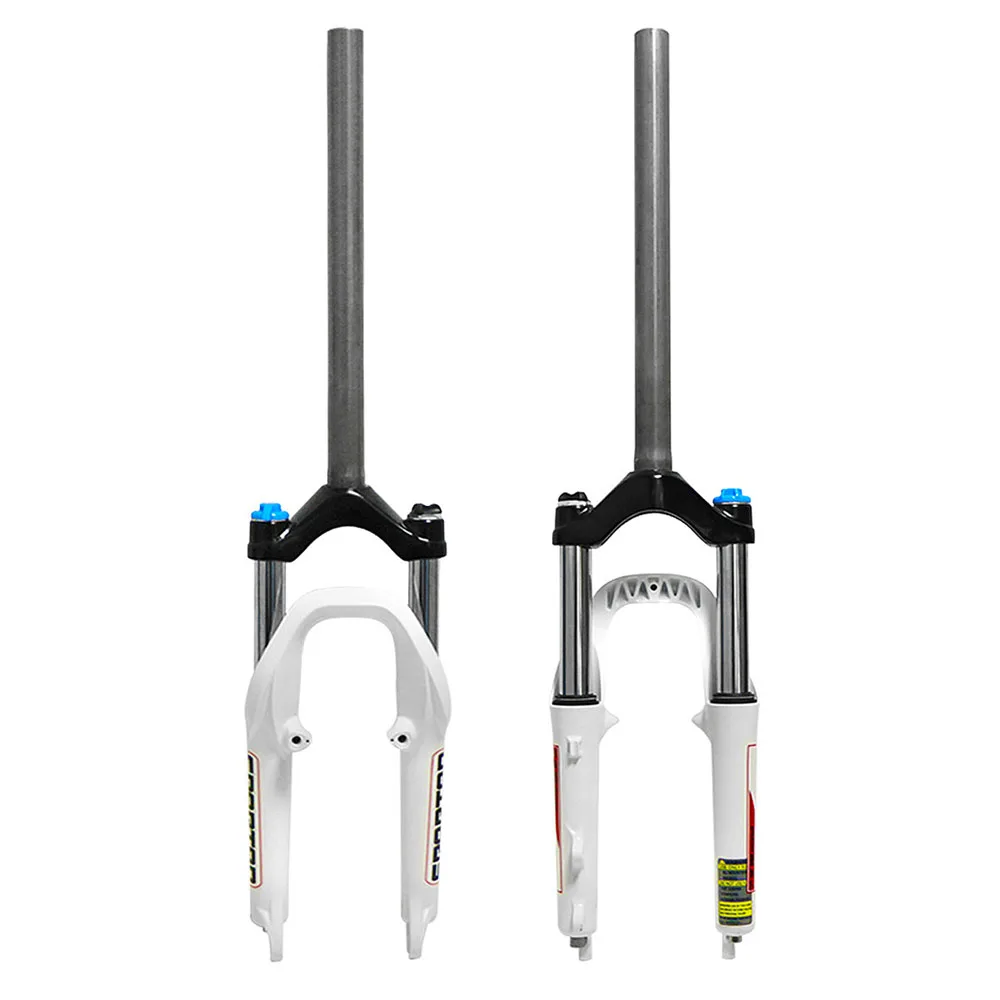

Shock Absorbing Front Shock Absorber Front Fork Extended Heads Tube 20inch Mountain Bike Folding Bike Shock Absorber For Bicycle