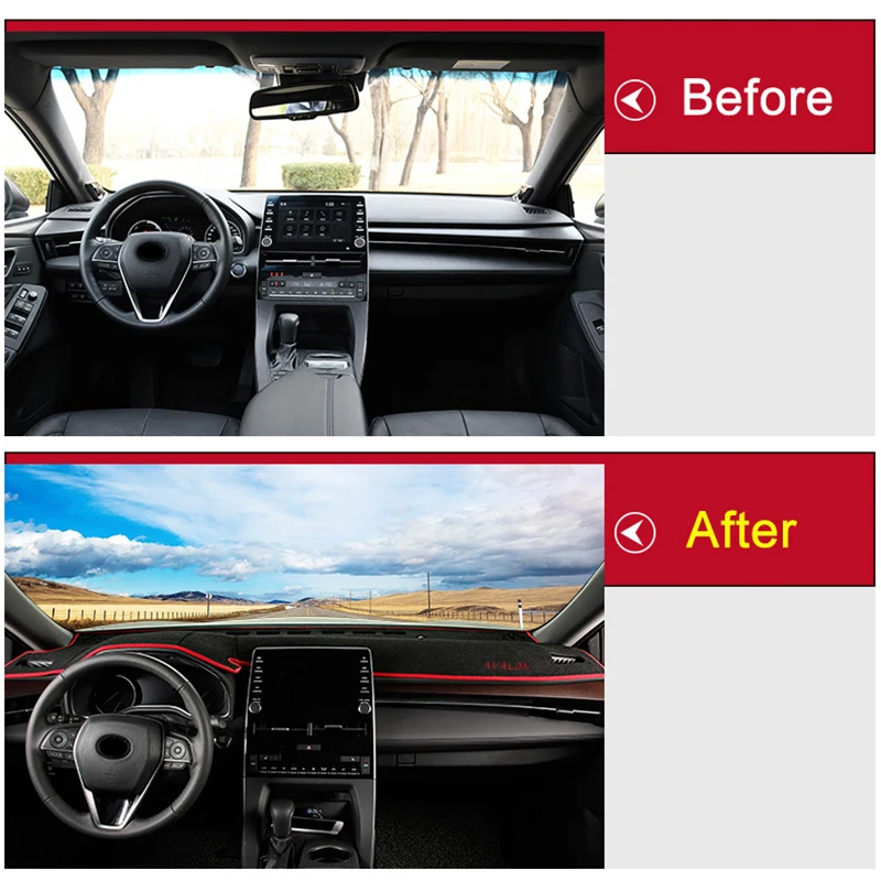 Коврик для защиты приборной панели от светильник Накладка настольное покрытие