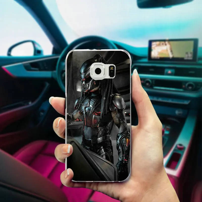 Silicone Soft TPU Phone Cases Cover for Samsung Galaxy Note 2 3 4 5 8 S3 S4 S5 Mini S6 S7 S8 S9 Edge Plus The Predator Poster | Мобильные
