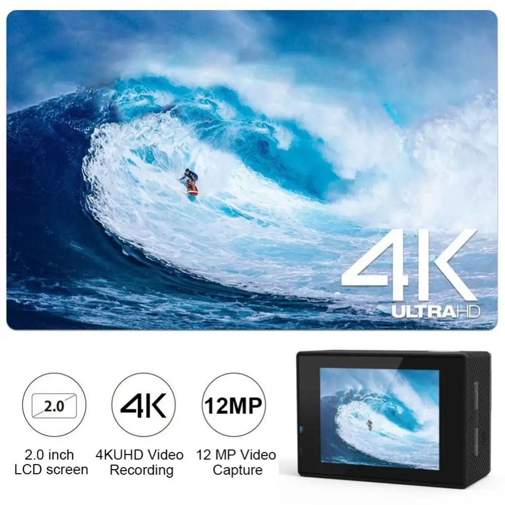 2 0 &quotH16-6S экшн-камера HD 720P водонепроницаемый DVR Wifi Спортивная камера с