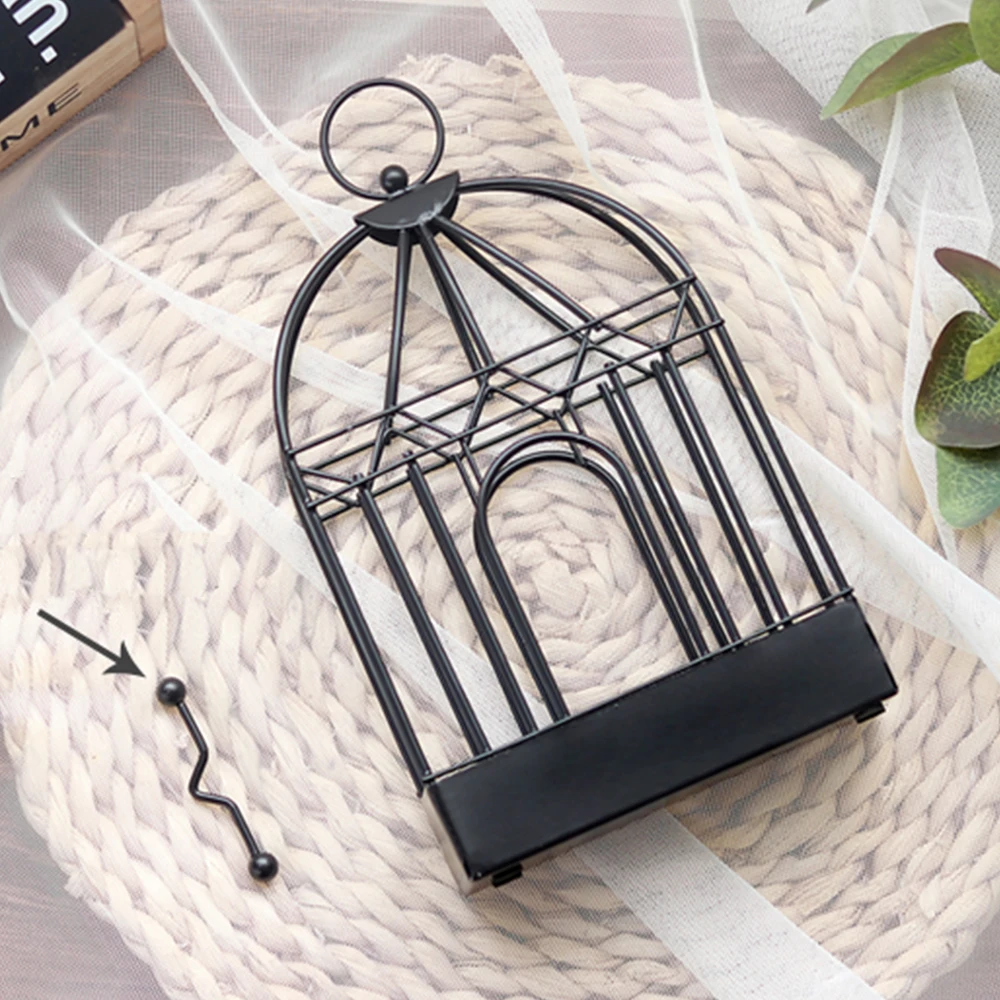 

New Windproof Mosquito Coil Holder Nordic Style Bird Cage Summer Day Iron Mosquito Repellent Incenses Rack Frame Home Decoration