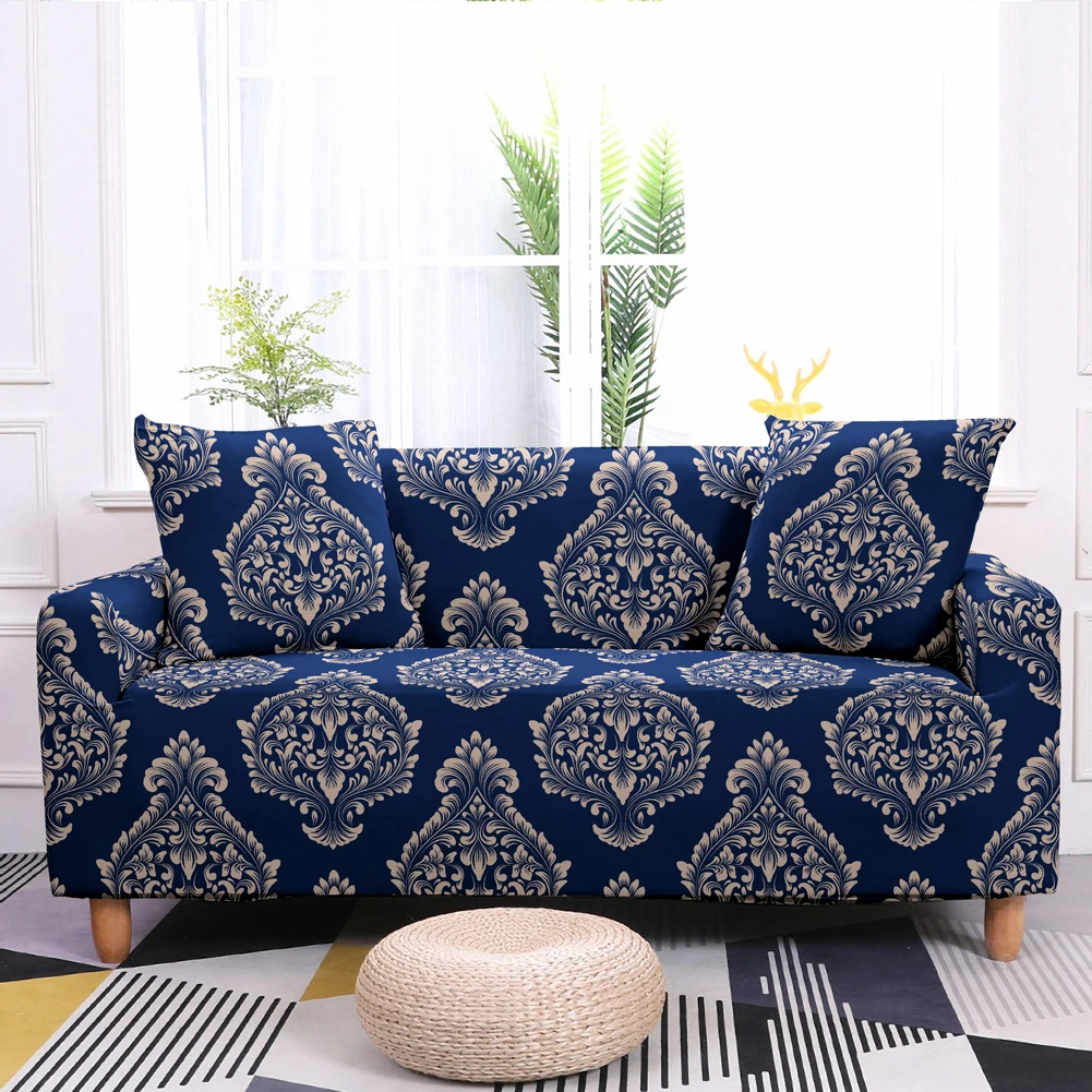 

Floral Sofa Cover Mandala Elastic Sofa Cover For Living Room Modern Sectional Corner Sofa Slipcover Armchair Couch Cover