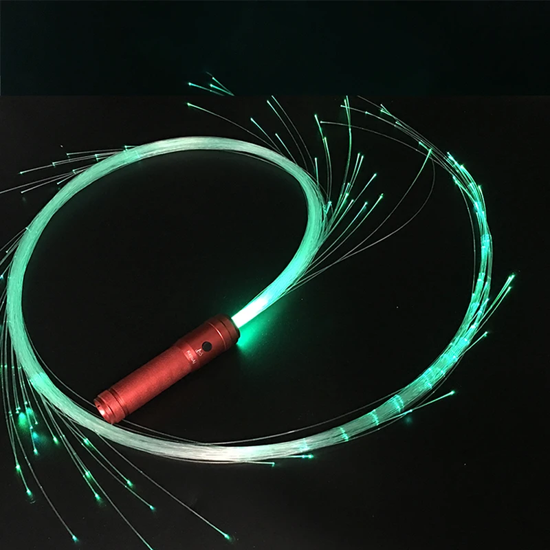 Хлыст для танцев со светодиодный подсветкой 360 градусов многоцветный вечеринок