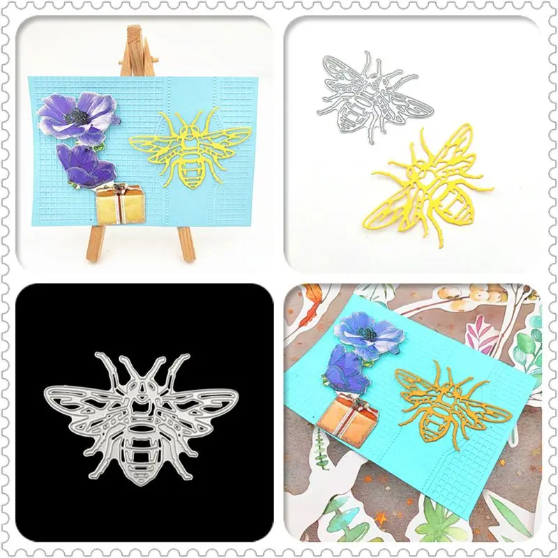2021 New Bee металлический Трафаретный вырубной штамп трафарет для скрапбукинга
