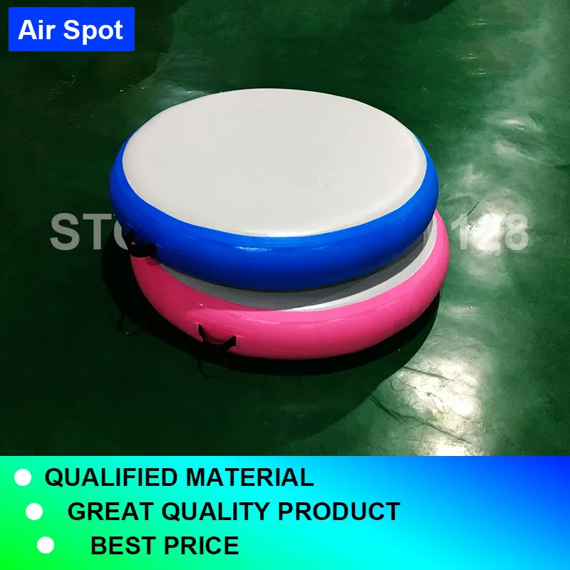 Free shipping Inflatable Airspot 1m 2m 3m Gymnastics Airtrack Air Track Spot Tumbling Mat Round for Gym and Training | Игрушки и хобби